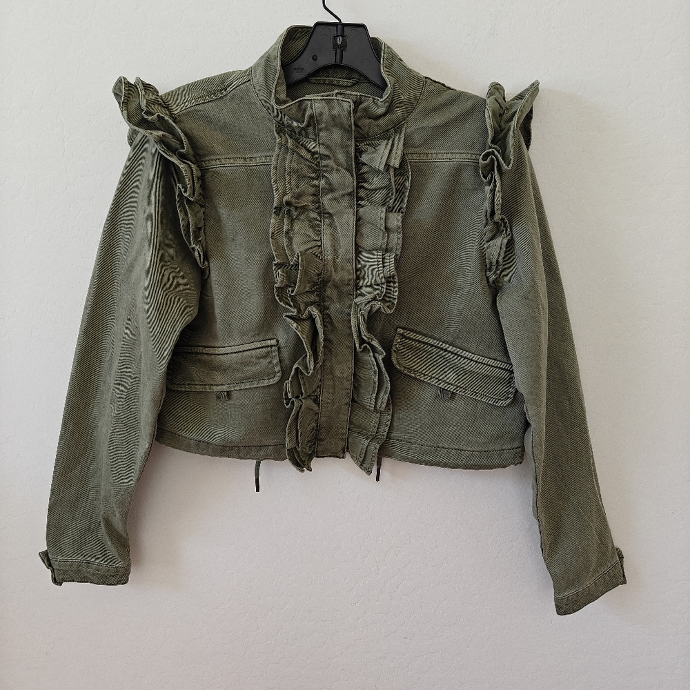 LOVESHACKFANCY GAP JACKET